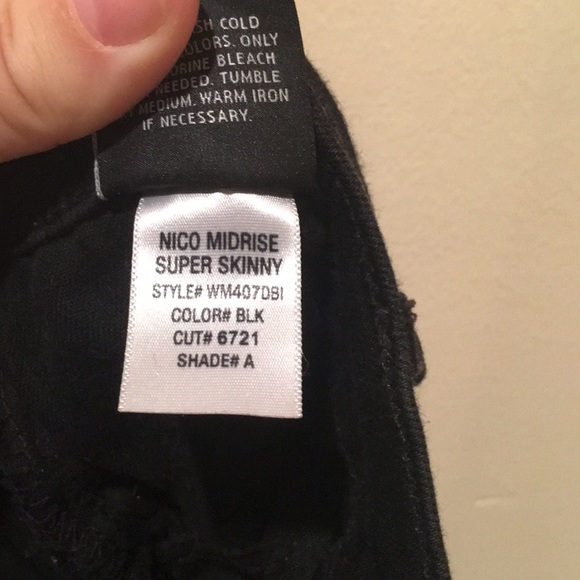 Hudson black skinny jeans - Picture 5 of 5